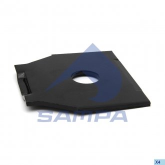 Плита кронштейна рессоры BPW SAMPA 114.291 (фото 1)