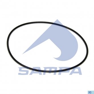 Уплотнительное кольцо гайки ступицы SAF SK/SKRLS/SKRS/SKRZ d182x4mm SAMPA 115.517