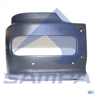 Накладка на бампер SAMPA 1810 0011 (фото 1)