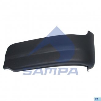 Накладка бампера SAMPA 18200038