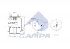 Пневмоподушка со стаканом метал 6762 (54762M) 2шпильки/штуцер VOLVO FH/FM передняя (отлив-крест) (20554762 |) SAMPA SP 552144-K (фото 2)