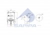 Пневмоподушка 4022NP05 SAF пласт. стакан SAMPA SP 554022-KP05 (фото 2)