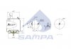 Пневмоподушка компл. VOLVO FH12/FH16 задня вісь зі стаканом сталевим SAMPA SP 557947-K (фото 2)