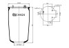 Фото автозапчастини пневмоподушка DAF 65CF/75CF/85CF/95XF/CF65/LF55/XF105/XF95 >1997 375xd273xd150.8мм (1 вихід під повітря) без стакана SAMPA SP 55836-01 (фото 2)