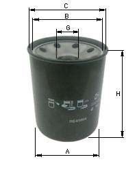 Фильтр гидравлики коробки передач (144-0832, P165877, RE45864, W1254/2x) SAMPIYON CS0628H