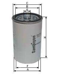 Фильтр топливный MERCEDES-BENZ (DC) (0004771302, 2997378, 51125030051, 51125036000, A0004770103) SAMPIYON CS1499M1 (фото 1)
