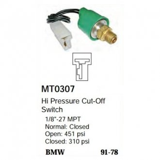 Датчик тиску кондиціонера Bmw (64531386971) SANTECH MT0307