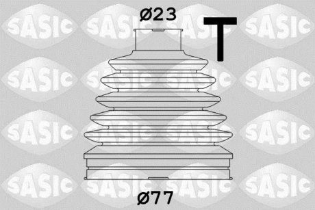 Комплект пыльника ШРУСа наружный (d: 23/77) (длина 86) (набор) RENAULT CLIO, CLIO III, MODUS, TWINGO II 1.2-1.6 09.04- SASIC 1904022 (фото 1)