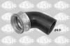 Фото автозапчасти патрубок интеркулера AUDI A4; SKODA SUPERB I; Volkswagen PASSAT 1.9D/2.0D 12.03-03.09 SASIC 3356038 (фото 1)