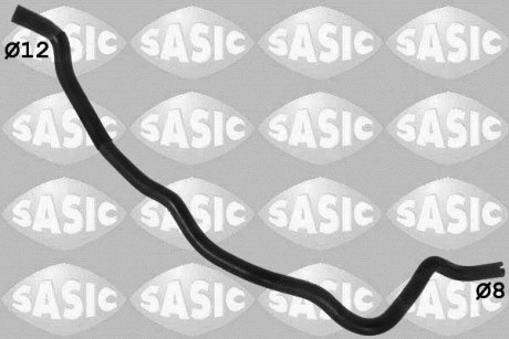 Шланг резиновый системы охлаждения (8мм/12мм) OPEL ASTRA H, ASTRA H GTC 1.3D 04.05-10.10 SASIC 3406187 (фото 1)
