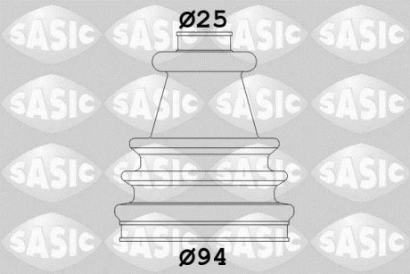 Комплект пыльника ШРУСа наружный (d: 27/94) (длина 128) (набор) RENAULT TRAFIC 1.4-2.5D 03.80-03.01 SASIC 4003417 (фото 1)