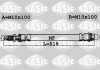Фото автозапчастини гальмівний шланг, передня ліва/права (довжина 518мм, M10x1/M10x1) CITROEN EVASION, JUMPY; FIAT SCUDO, ULYSSE; LANCIA ZETA; PEUGEOT 806, EXPERT 1.6-2.1D 06.94-12.06 SASIC 6600009 (фото 1)
