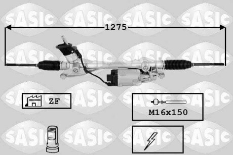 Фото автозапчастини рульова колонка електрична AUDI A3; SEAT LEON, LEON SC, LEON ST; SKODA OCTAVIA III; Volkswagen GOLF ALLTRACK VII, GOLF SPORTSVAN VII, GOLF VII, T-ROC 1.0-Electric 04.12- SASIC 7176063