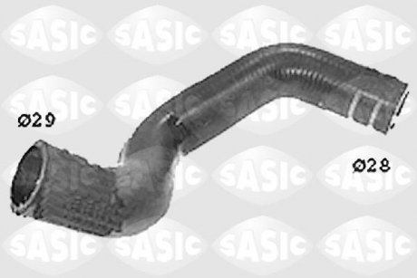 Шланг резиновый системы охлаждения FIAT PUNTO 1.2/1.2CNG 09.99-12.10 SASIC SWH6623 (фото 1)