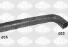 Фото автозапчастини патрубок радіатора AUDI 100, 80, COUPE; Volkswagen CADDY I, GOLF I, JETTA I, PASSAT, SANTANA, SCIROCCO 1.1-1.8 05.72-07.92 SASIC SWH6791 (фото 1)