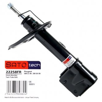 Амортизатор передний Citroen C4 Picasso 06-Пр. SATO TECH 22258FR