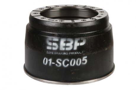 Тормозной барабан SCANIA 2, 3, 3 BUS 05.80-06.97 SBP 01-SC005 (фото 1)