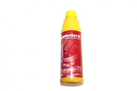 Специальное масло Scottoil (0,25L + высокотемпературное – красное, для высокой температуры окружающей среды) SCOTTOILER SA-0007