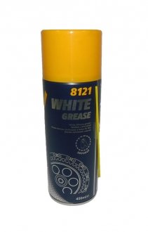 Смазка универсальная (спрей/белая/литиевая) White Grease (450g) SCT / Mannol 8121