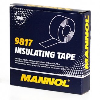 Insulating Tape 19 мм/10 м/лента изоляционная полиэфирная 19 мм*10 м Mannol SCT / Mannol 9817