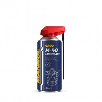 Многофункциональная смазка M-40 Lubricant smart (аэрозоль)(аналог WD-40), 400мл. SCT / Mannol 9892 (фото 1)