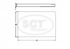 Фильтр салона Hyundai Santa Fe II, Sonata (05-) (SA 1289) SCT / Mannol SA1289 (фото 3)