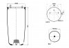 Фото автозапчасти пневмоподушка BPW30 2 шпильки-воздух, 941MB, W01M588620, 08408371, 1R11700, 1DK21, D11U30, 1T30036 (542940030, 941MB) SEM LASTIK 72.941.S (фото 1)