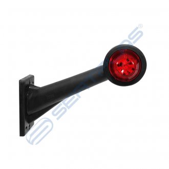 Фото автозапчасти габарит косий led 19cm rh SERTPLAS 0085LLEDRKB