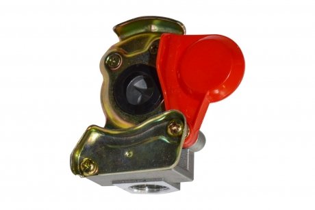 Соединитель пневматический M22x1.5mm красный без клапана (груша) Sfera parts 02.OS.0002-880406