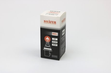 Лампа галогеновая HB5 12V 65/55W PX29T (картонная упаковка 1шт) SHAFER SL1016