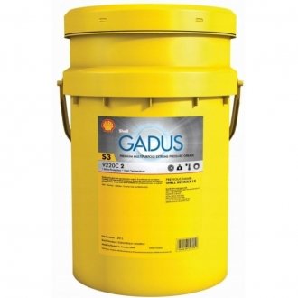 0,4л Смазка литевая Gadus S3 V220C 2(красная) SHELL 550028184 (фото 1)