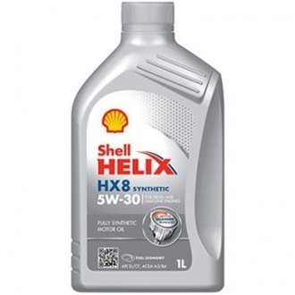 Фото автозапчасти мастило двигуна Helix HX8 5W30 1L SHELL 550040535