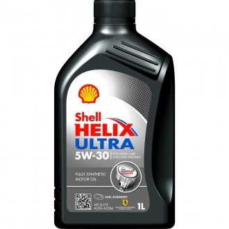Моторное масло Helix Ultra 5W-30 синтетическое 1 л SHELL 550040636 (фото 1)
