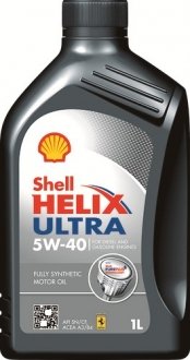 Фото автозапчастини мастило двигуна Helix Ultra 5W40 1L SHELL 550040638