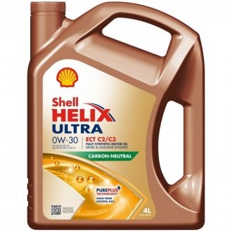 Моторное масло HELIX ULTRA ECT C2/C3 0W-30 SHELL 550042353