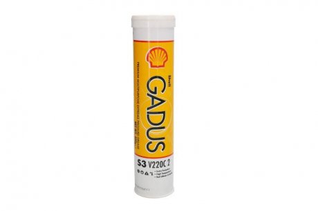 Смазка для подшипников литиевого комплекса Gadus (0,4 кг); -20/+150°С; НЛГИ 2 SHELL GADUS S3 V220C 2 0,4KG