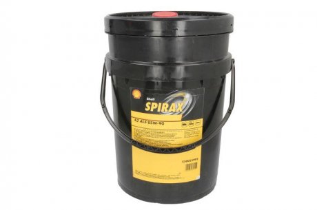 Фото автозапчастини трансмісійна олива Spirax (20L + limited slip (LS)) SAE 85W90 API GL-5 LS, MIL-L-2105D, ZF TE-ML 05C, ZF TE-ML 12C, ZF TE-ML 16E, ZF TE-ML 21C SHELL SPIRAX S3 ALS 85W90 20L