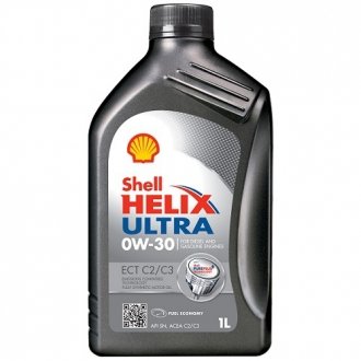 Фото автозапчастини олива моторна Helix Ultra ECT C2/C3 0W-30 1л SHELL ТОВ-У505002