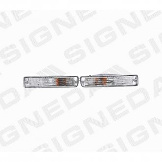 Фото автозапчасти указатель поворота Depo, tuning, прозорий TOYOTA LAND CRUISER FJ80, 01.90 - 01.98 SIGNEDA 2121649PXASVC