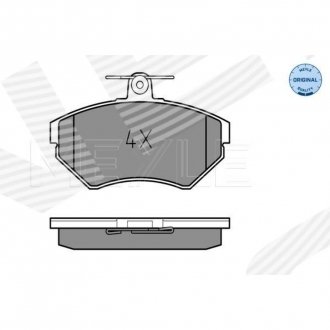 Фото автозапчасти тормозные колодки SIGNEDA BPD825403ML