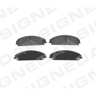 Фото автозапчастини гальмівні колодки CHRYSLER 300C, 05 - 11 (5142558AD) SIGNEDA BPDCR0001SET