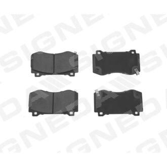 Фото автозапчастини гальмівні колодки CHRYSLER 300C, 11 - 14 (68144213AC) SIGNEDA BPDCR0009SET