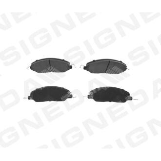 Фото автозапчасти тормозные колодки FORD MUSTANG, 10 - 12 (BR3Z2001C) SIGNEDA BPDFD0012SET (фото 1)