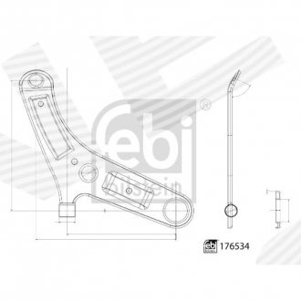 Фото автозапчастини рычаг SIGNEDA CA142065FI