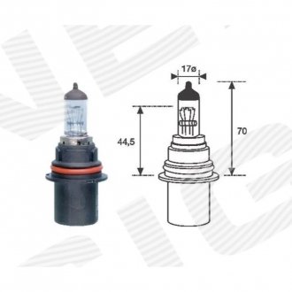Фото автозапчасти h8 ЛАМПОЧКА SIGNEDA HB1MM