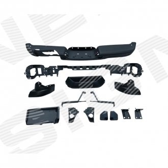 Фото автозапчастини задній бампер | jeep wrangler, 18 - SIGNEDA PAM04068SET