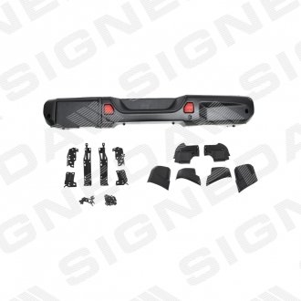 Фото автозапчастини задній бампер | jeep wrangler, 18 - SIGNEDA PAM04070SET