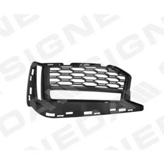 Фото автозапчасти решетка в бампер M-Pack, SDN, чорна, матова BMW 5 (G30/G31), 17 - 24 (51118064963) SIGNEDA PBM99242AL