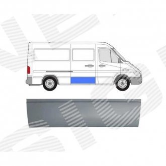 Фото автозапчастини залізо дверей | mercedes benz sprinter, 02.95 - 02.00 SIGNEDA PBZ88020A