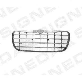 Фото автозапчасти решетка радиатора CABRIO, SDN, хромовані CHRYSLER SEBRING, 04 - 06 (4805892AC) SIGNEDA PCR07048GA